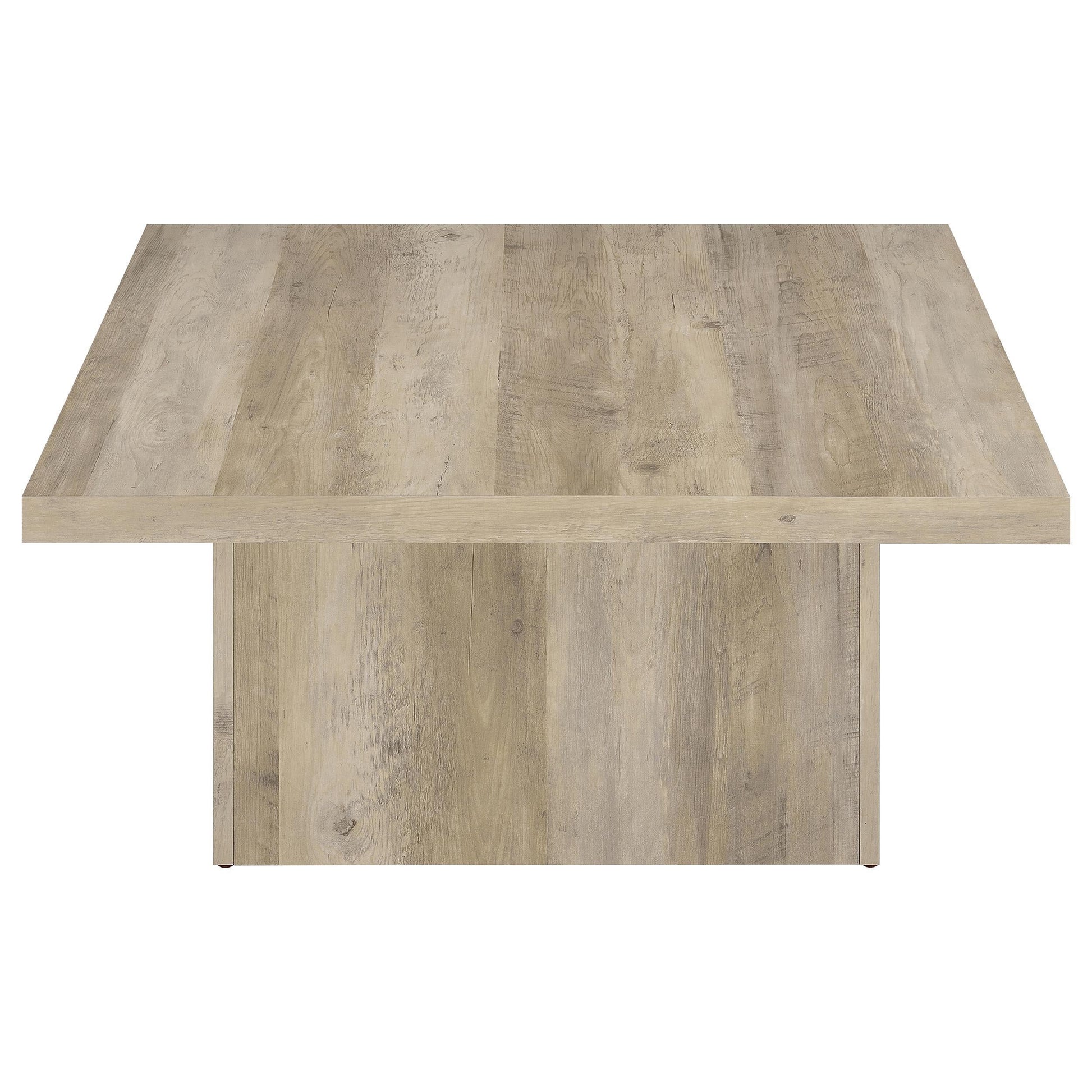 Devar Coffee Table - Distressed Pine