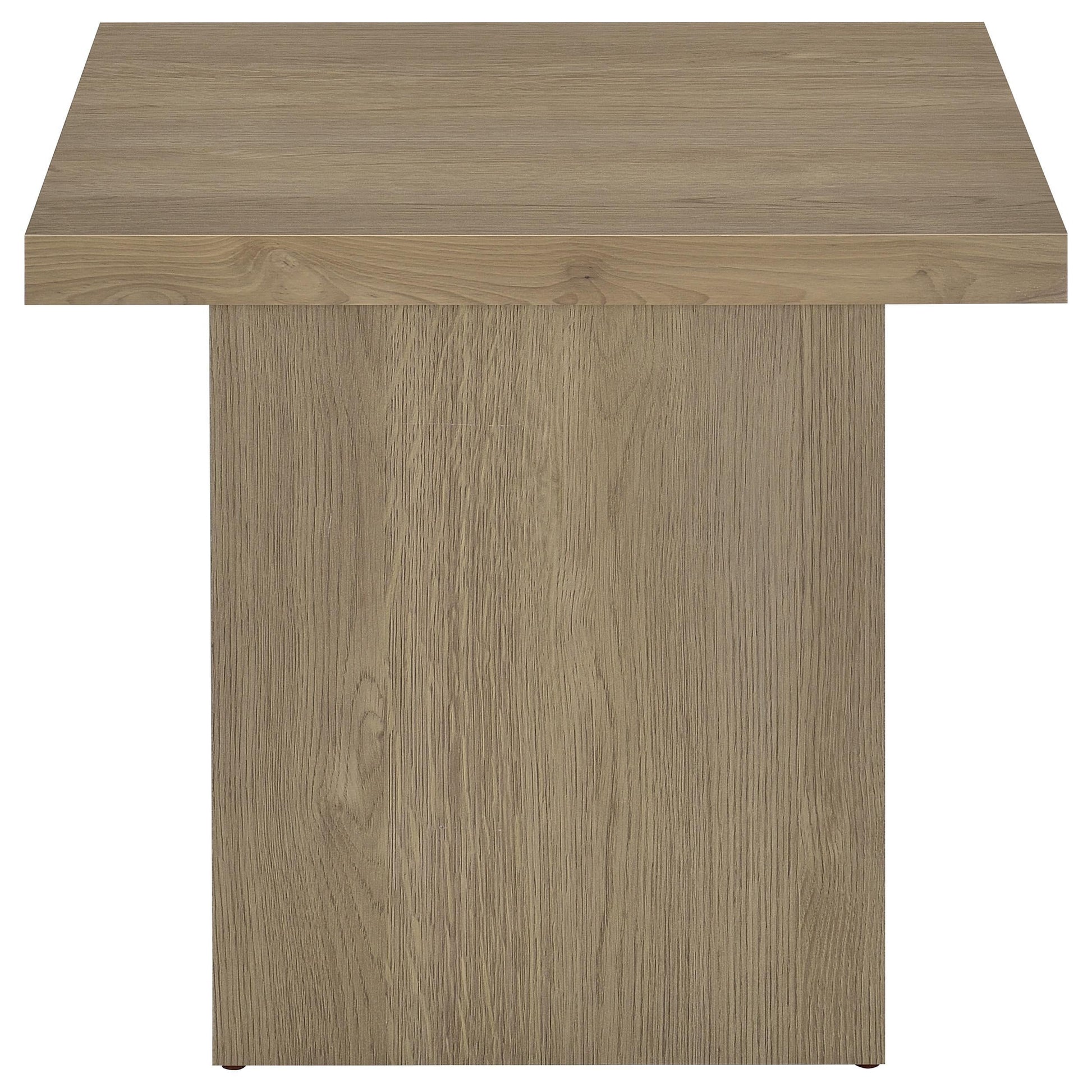 Devar End Table - Latte