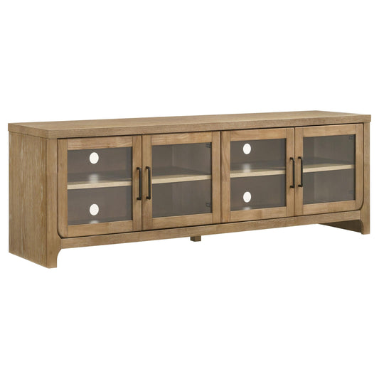 Brenham Tv Stand in Washed Oak - Coaster Furniture