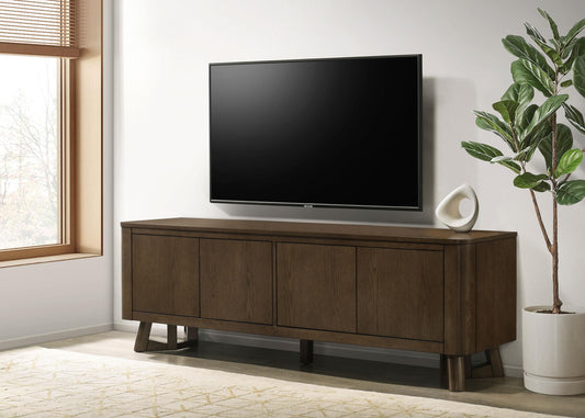 Brenham Tv Stand in Washed Oak - Coaster Furniture