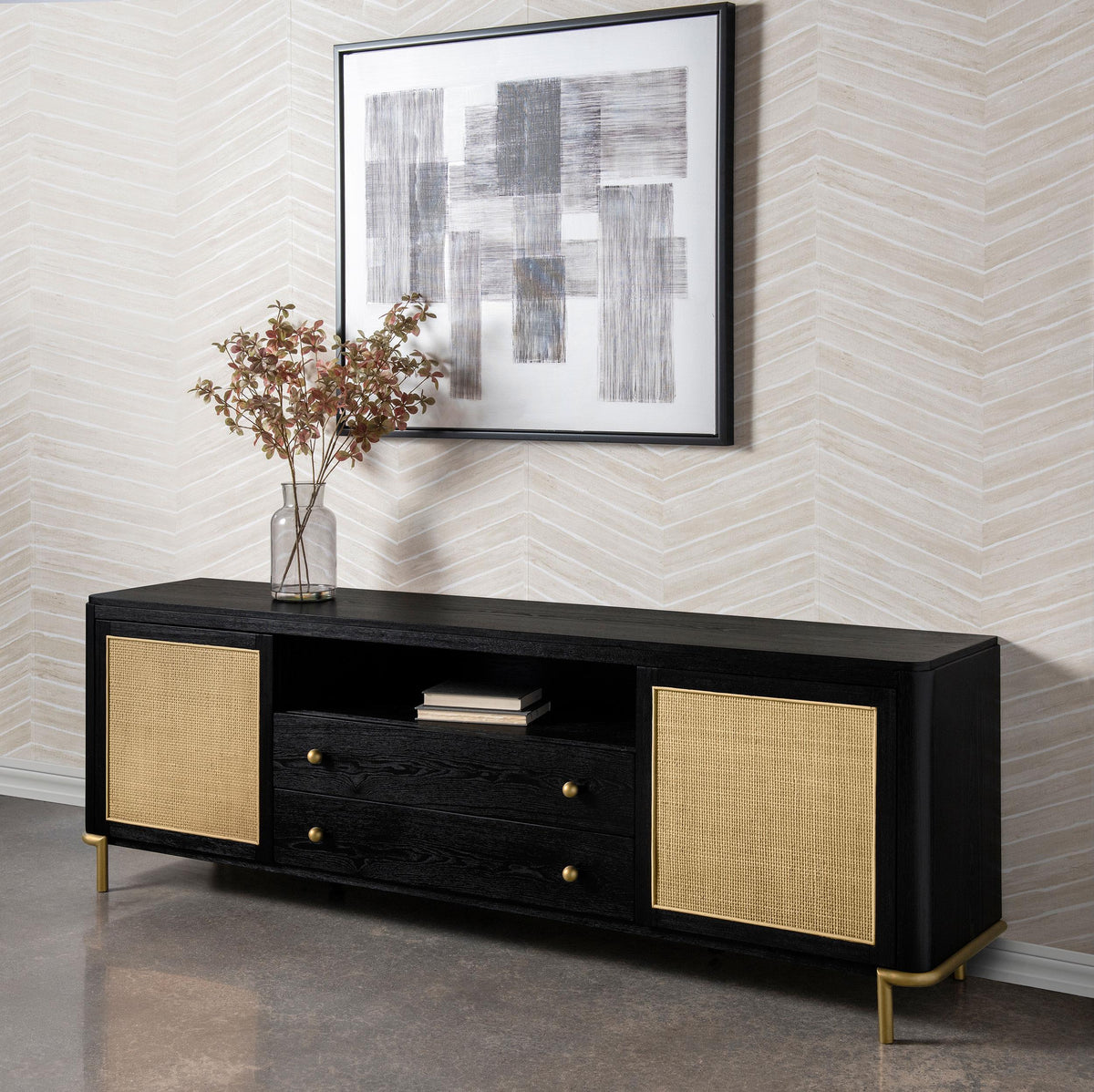 Arini Tv Stand in Natural - Coaster Furniture