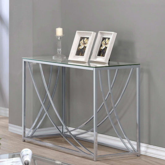 Lille Sofa Table in Chrome - Coaster Furniture