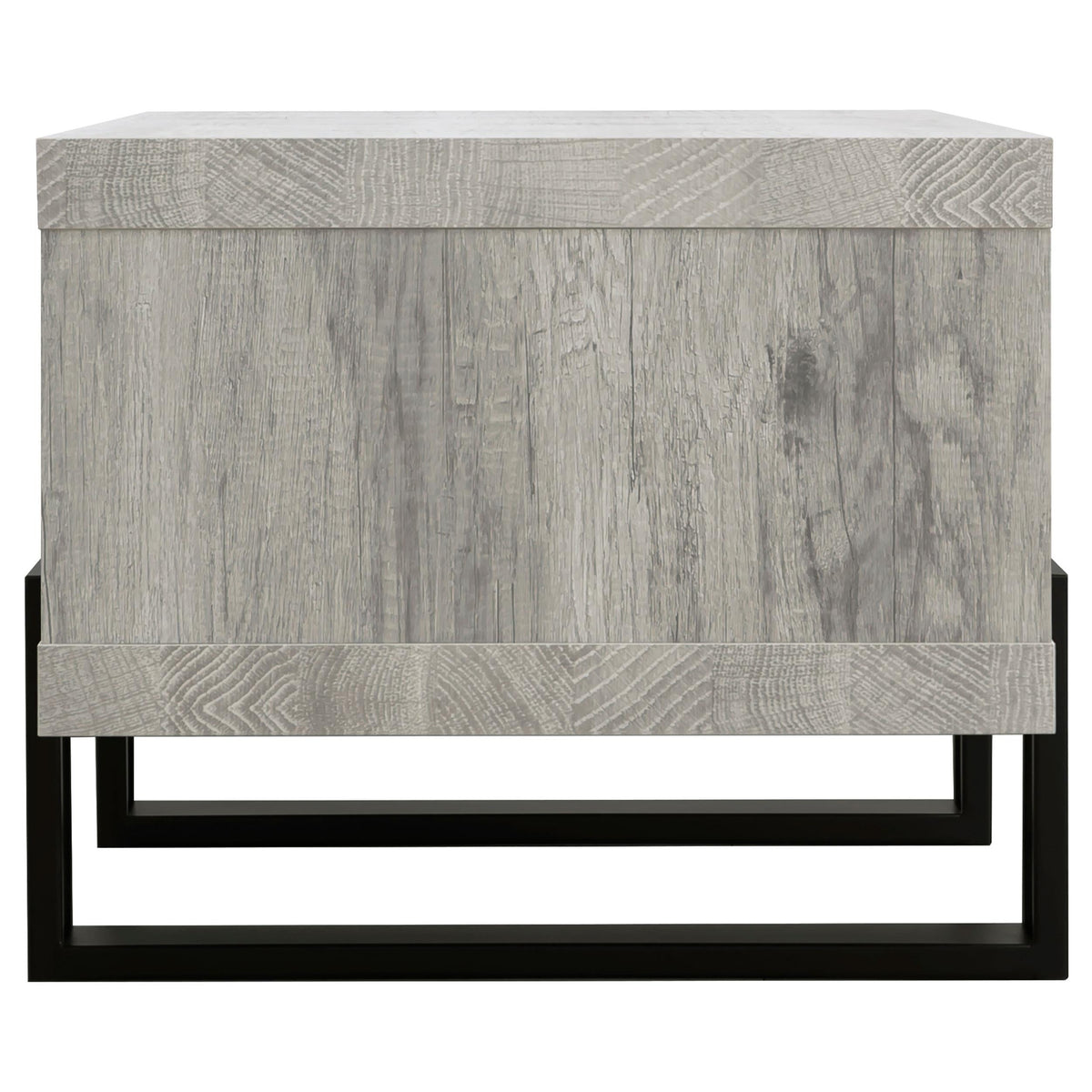 Dinard Coffee Table in Grey Driftwood - Coaster Furniture