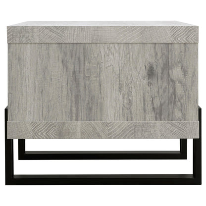 Dinard Coffee Table in Grey Driftwood - Coaster Furniture