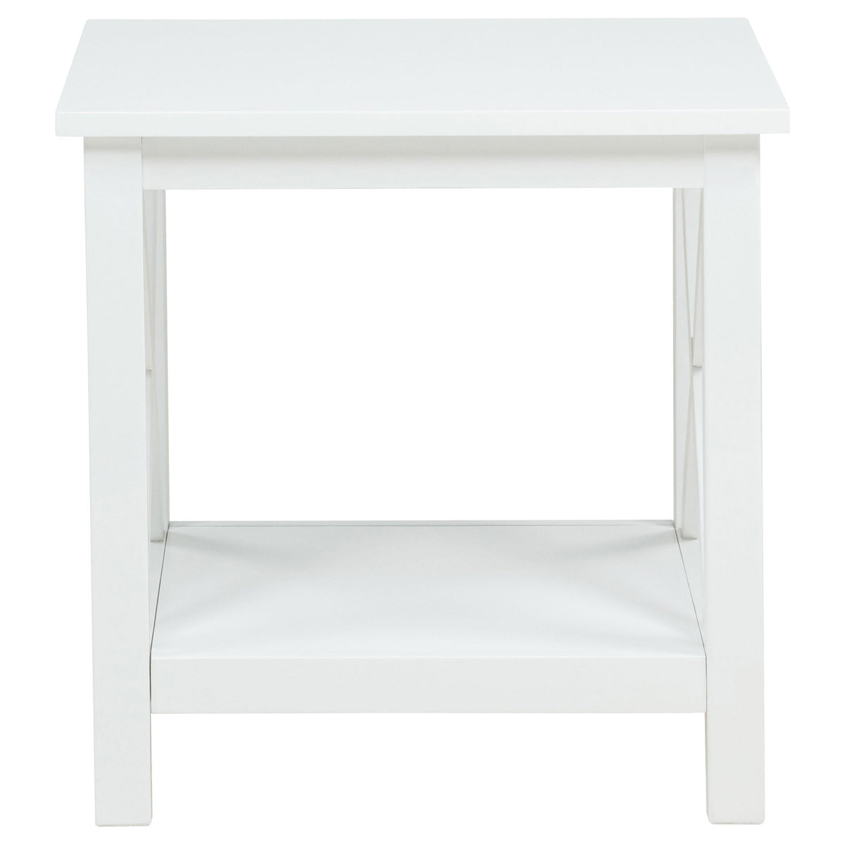 Skyview End Table in White - Coaster Furniture