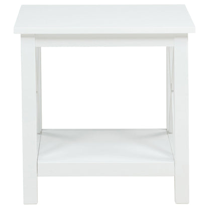 Skyview End Table in White - Coaster Furniture