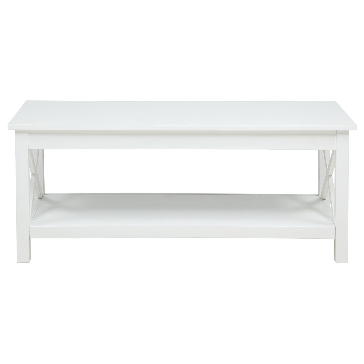 Skyview Coffee Table in White - Coaster Furniture