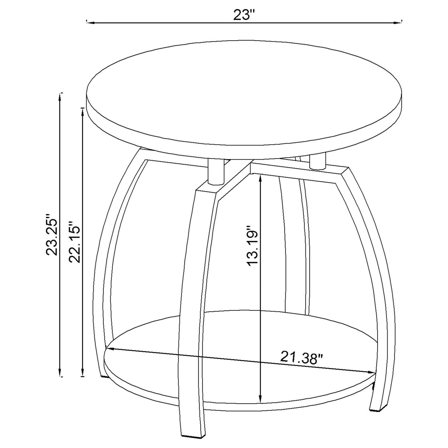 Dacre Coffee Table Set