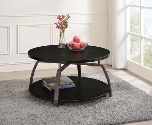 Dacre Coffee Table in Dark Charcoal - Coaster Furniture
