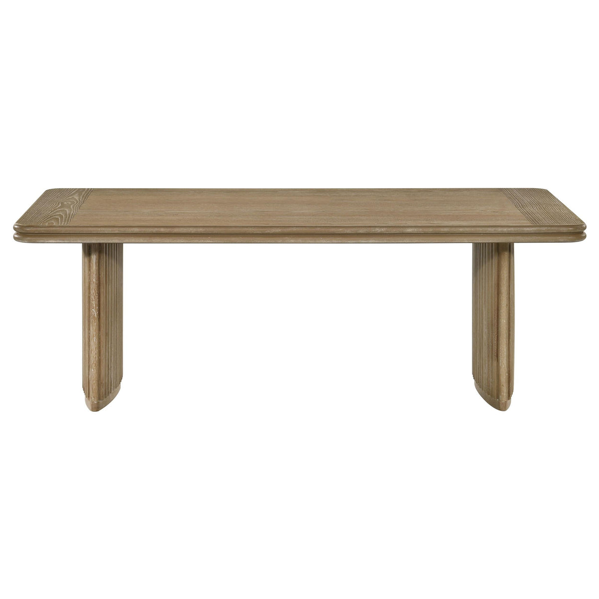 Adina Coffee Table in Distressed Light Brown - Coaster Furniture