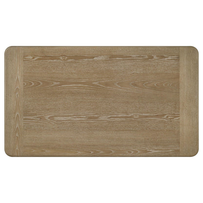 Adina Coffee Table in Distressed Light Brown - Coaster Furniture