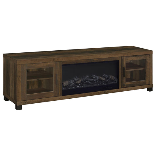 Havering Tv Stand in Dark Pine - Coaster Furniture