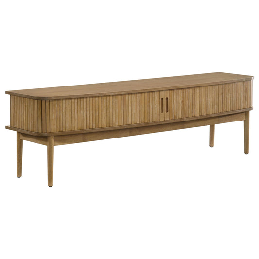 Croyden Tv Stand in Weathered Natural - Coaster Furniture