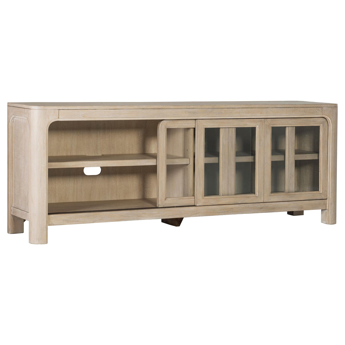 Solano Tv Stand in Weathered Mango - Coaster Furniture