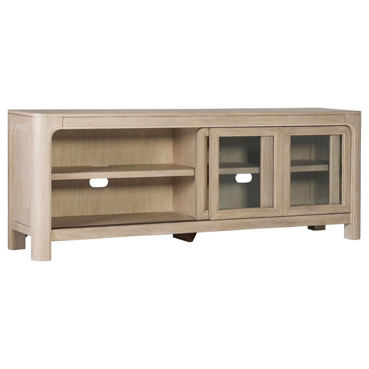 Solano Tv Stand in Weathered Mango - Coaster Furniture