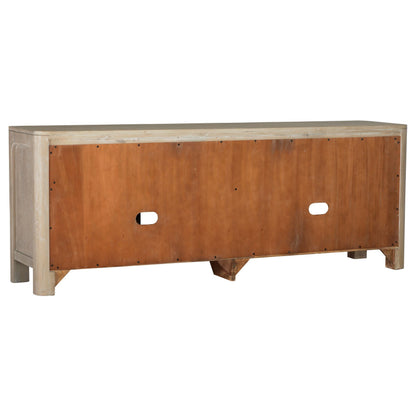 Solano Tv Stand in Weathered Mango - Coaster Furniture