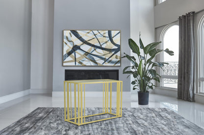 Adri Sofa Table - Matte Brass