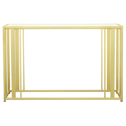 Adri Sofa Table - Matte Brass
