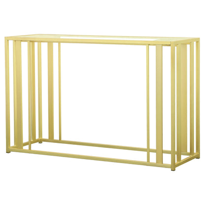 Adri Sofa Table - Matte Brass