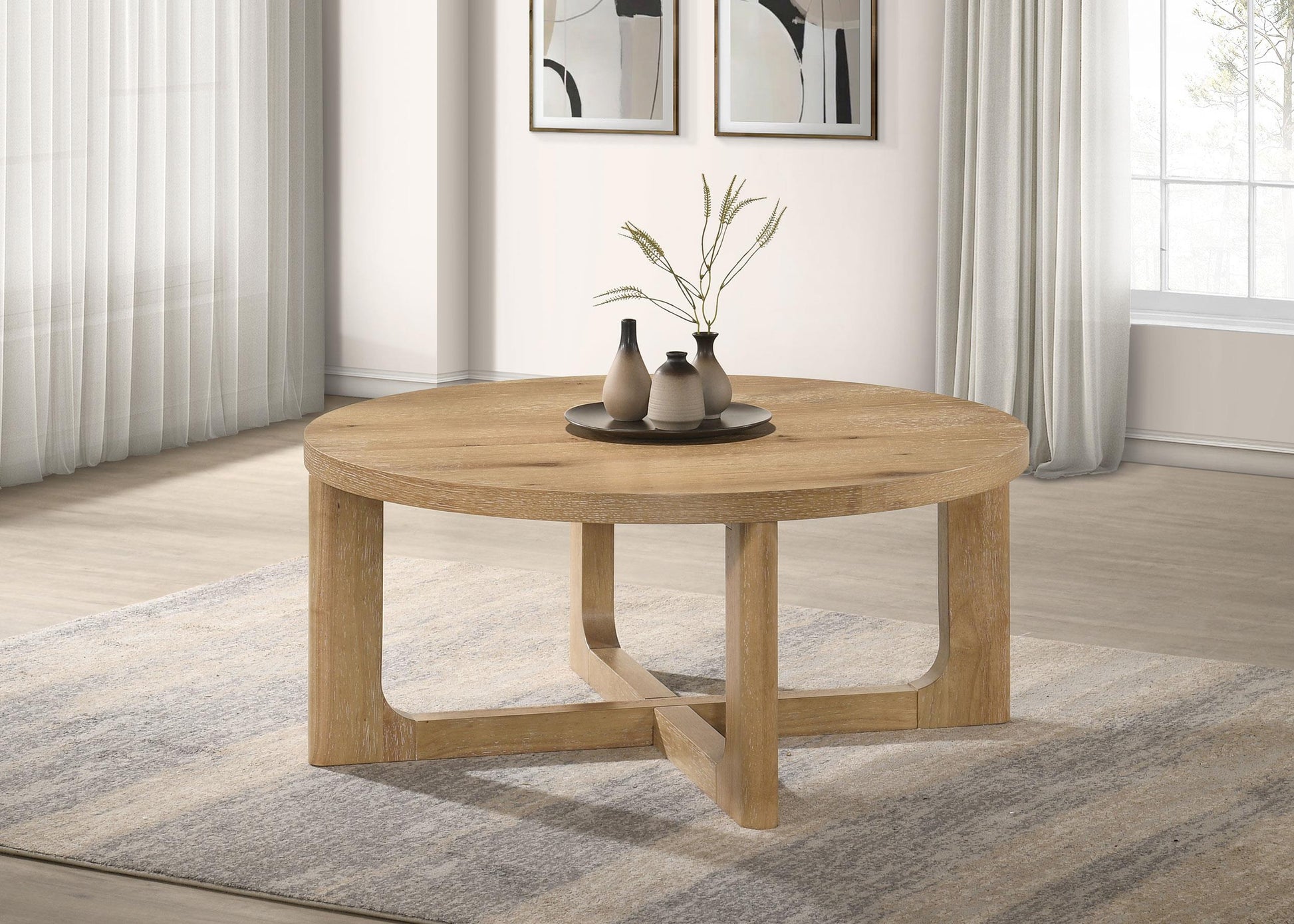 Kessler Coffee Table - Light Oak