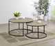 Lainey Nesting Table - Distressed Pine