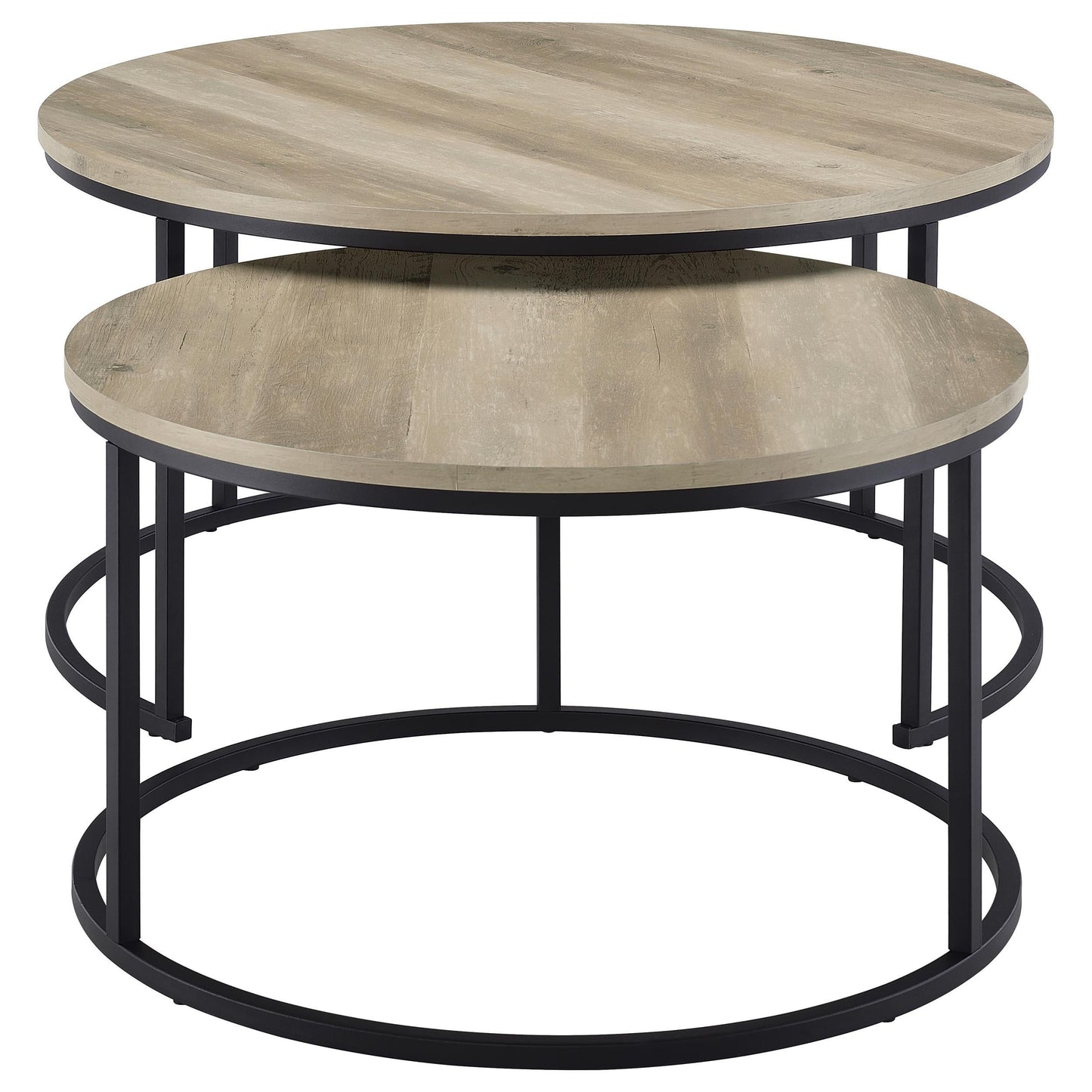 Lainey Nesting Table - Distressed Pine