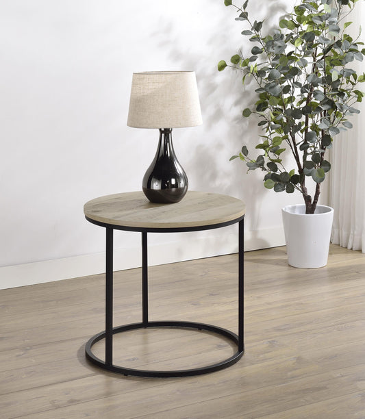 Lainey End Table - Distressed Pine