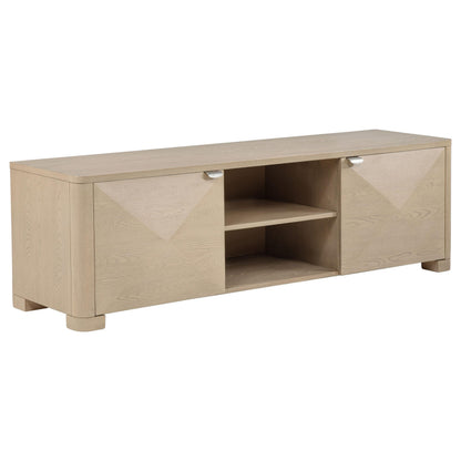 Marcelo Tv Stand in Light Elm - Coaster Furniture