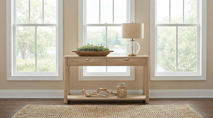 Marcelo Console Table - Light Elm