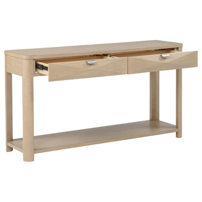 Marcelo Console Table - Light Elm