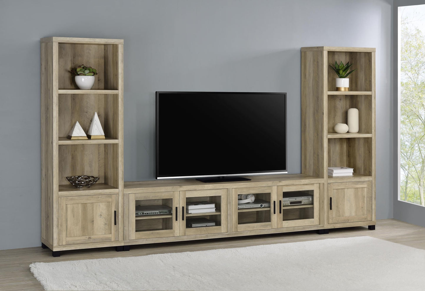 Sachin 3-Piece Entertainment Center