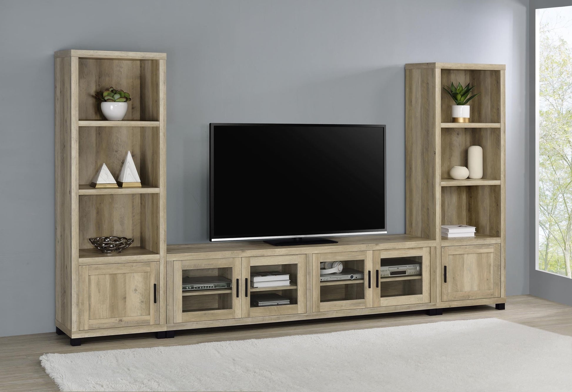Sachin 3-Piece Entertainment Center