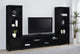Jupiter Entertainment Center in Black - Coaster Furniture
