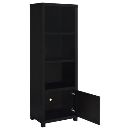 Jupiter Entertainment Center in Black - Coaster Furniture