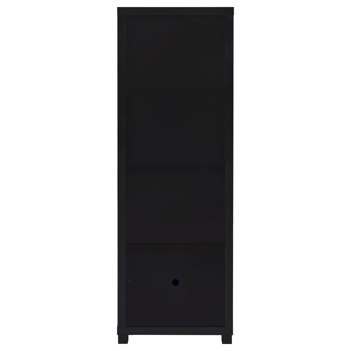 Jupiter Entertainment Center in Black - Coaster Furniture