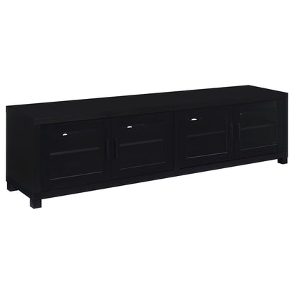 Jupiter Tv Stand in Black - Coaster Furniture