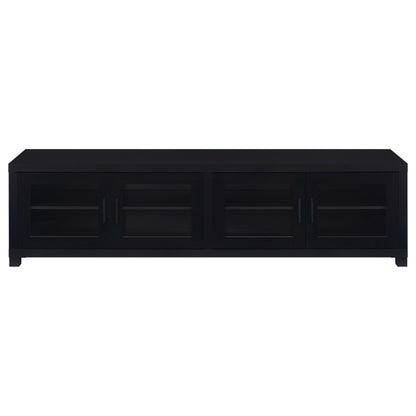 Jupiter Tv Stand in Black - Coaster Furniture