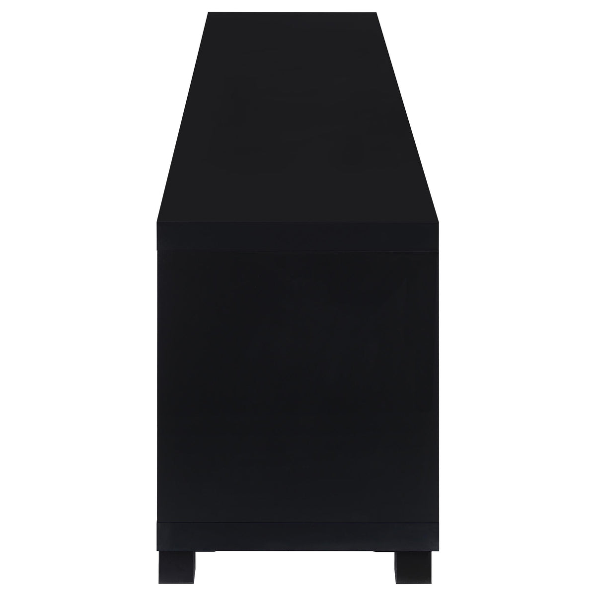Jupiter Tv Stand in Black - Coaster Furniture