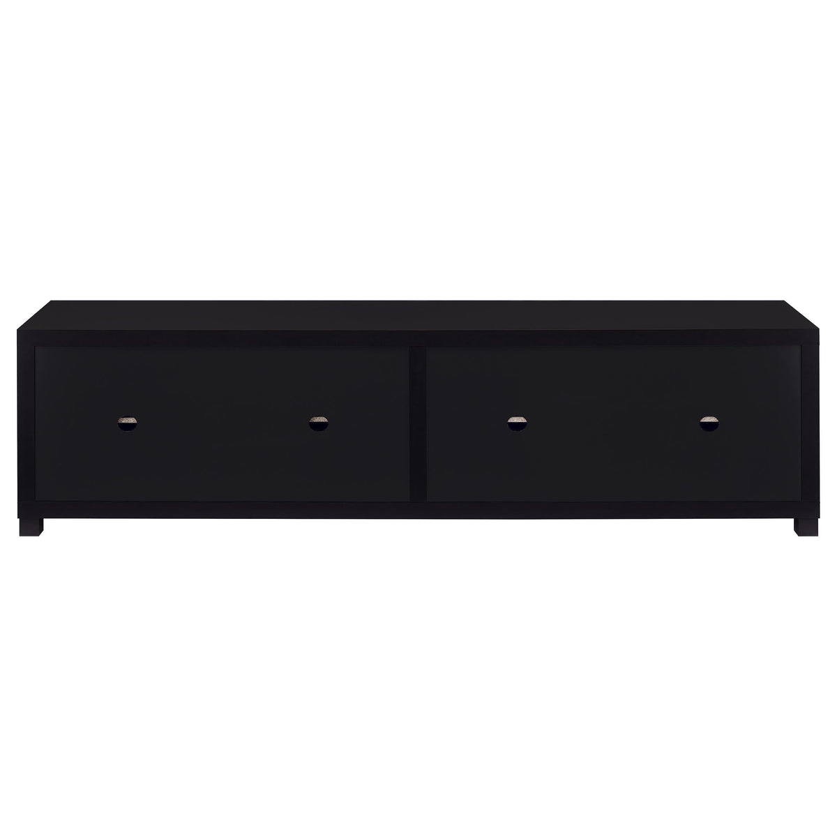 Jupiter Tv Stand in Black - Coaster Furniture