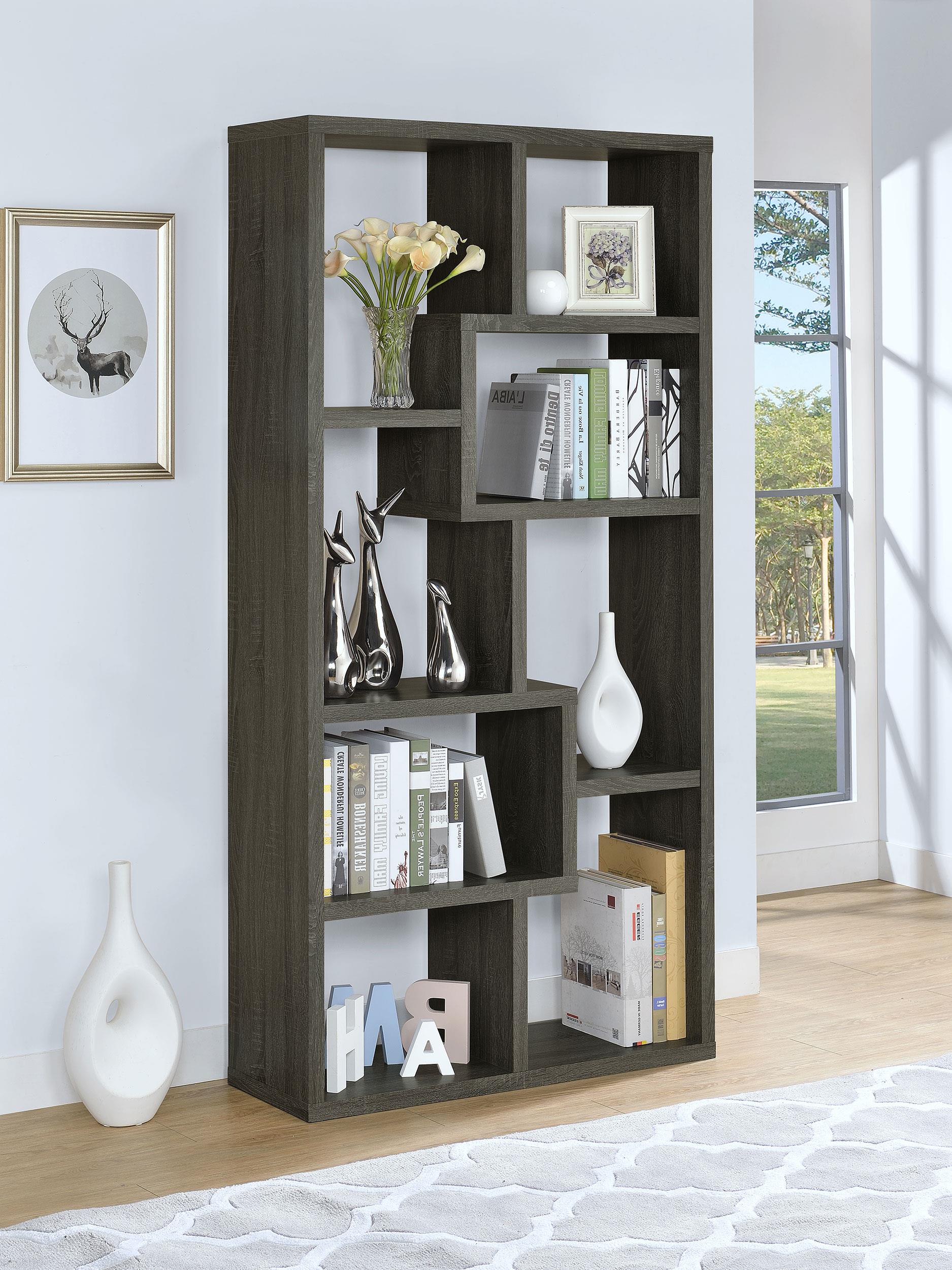 Theo Bookcase - Weathered Grey