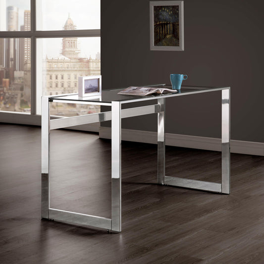 Hartford Writing Desk in Clear - Coaster Furniture