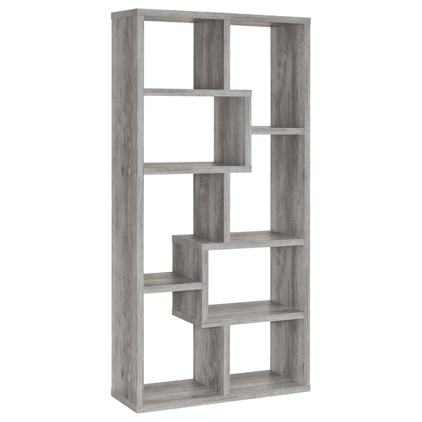 Theo Bookcase - Grey Driftwood