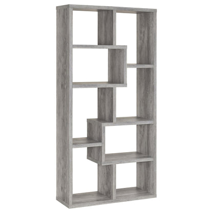 Theo Bookcase - Grey Driftwood