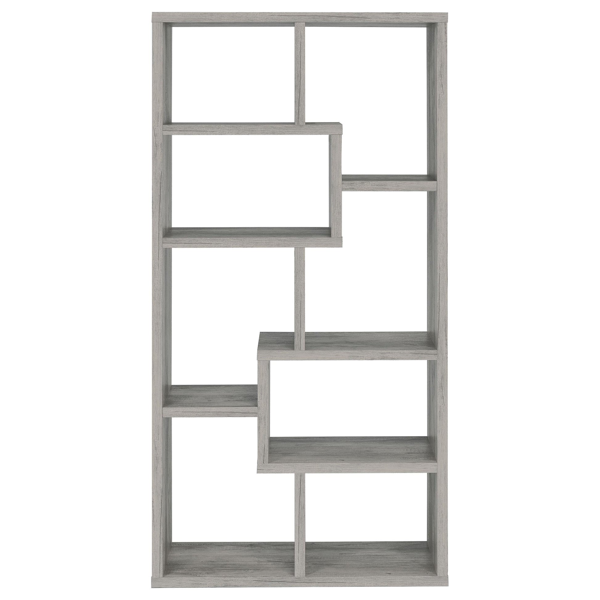 Theo Bookcase - Grey Driftwood