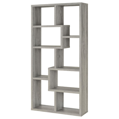 Theo Bookcase - Grey Driftwood