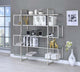 Elmer Bookcase in Clear - Coaster Furniture