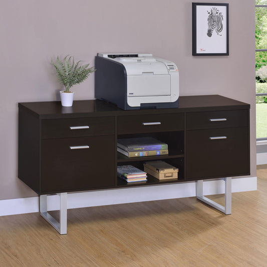 Lawtey Credenza in Cappuccino - Coaster Furniture