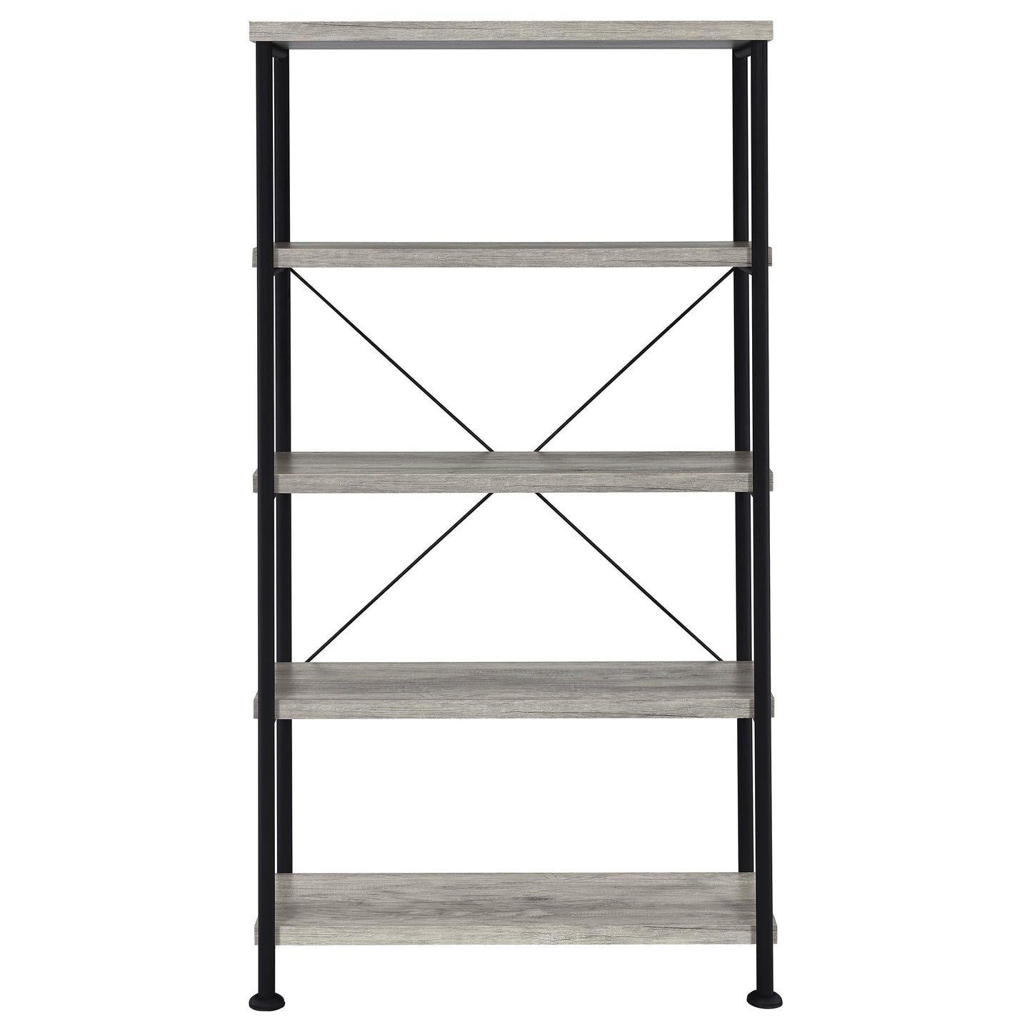 Analiese Bookshelf in Rustic Nutmeg - Coaster Furniture