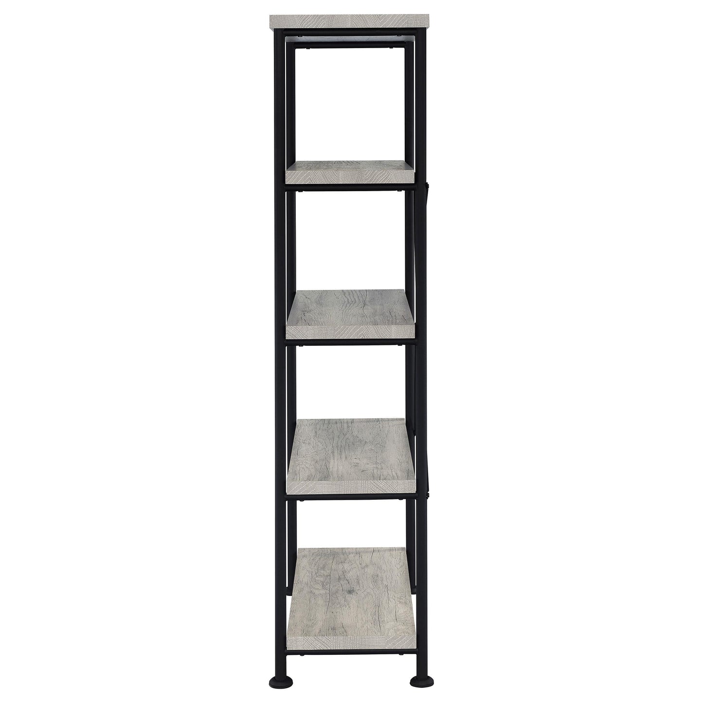 Analiese Bookshelf in Rustic Nutmeg - Coaster Furniture