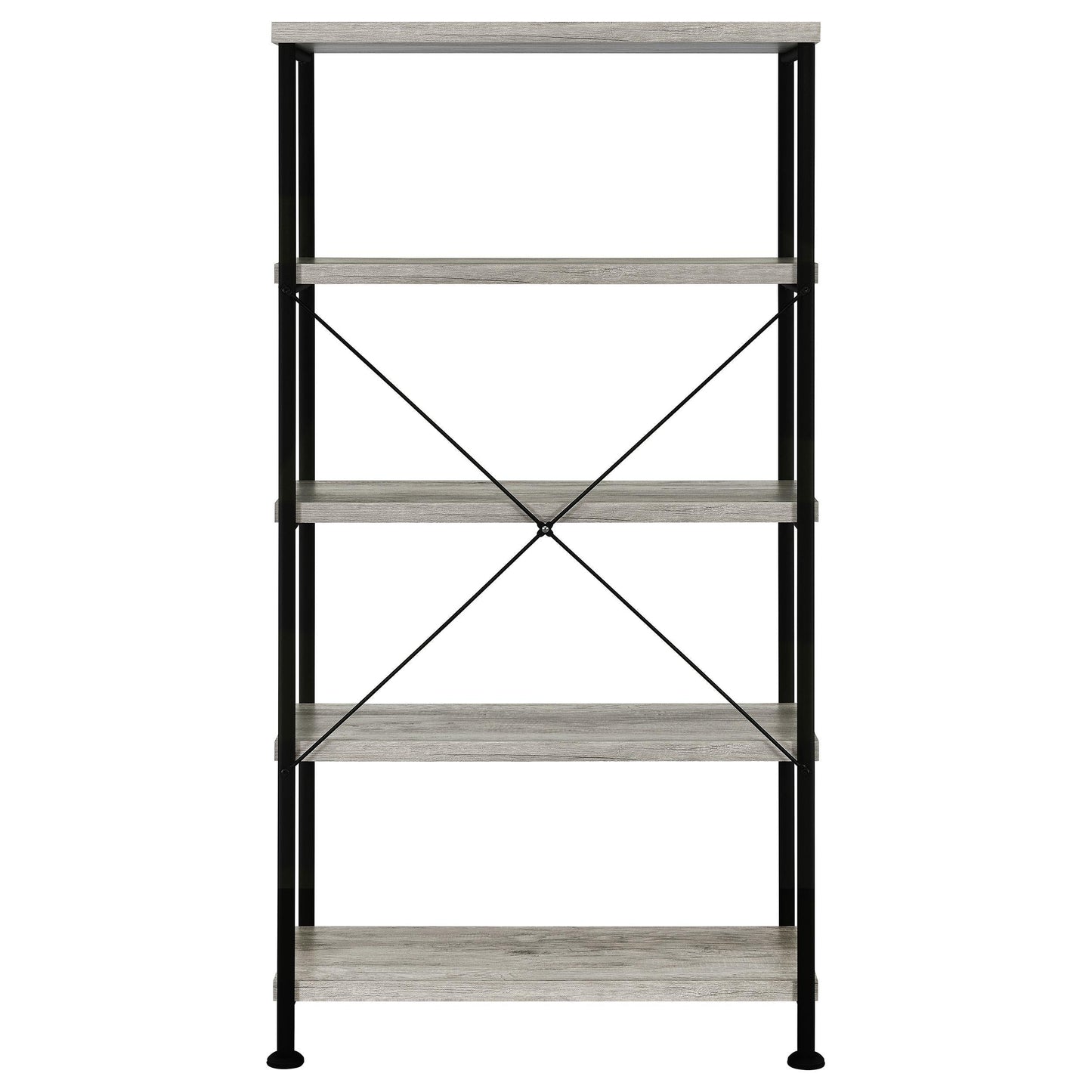 Analiese Bookshelf in Rustic Nutmeg - Coaster Furniture